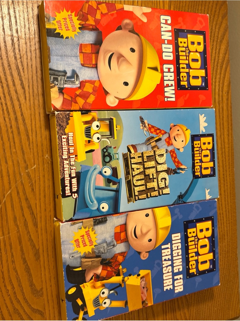 Bob the Builder vhs 3 of them